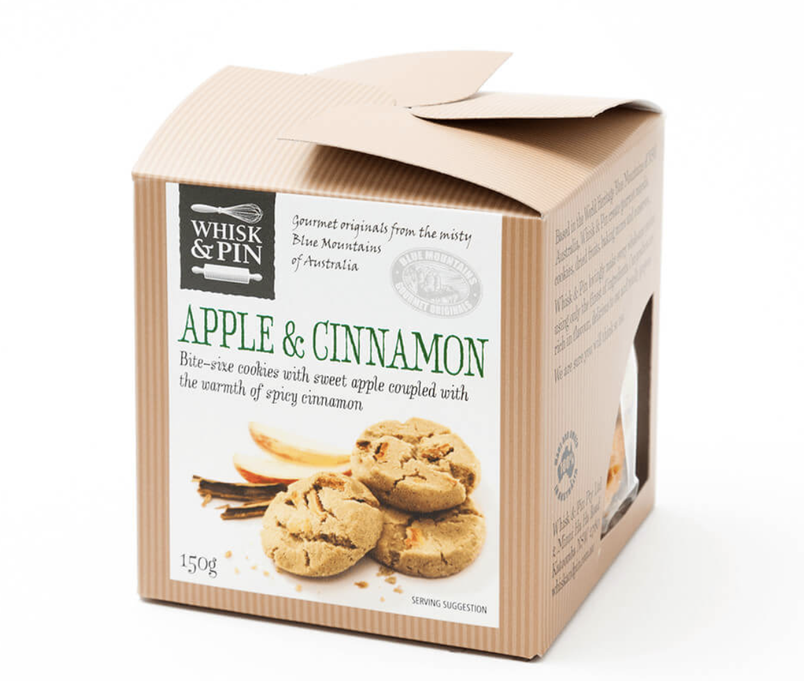 Bite Size Cookies | Apple & Cinnamon | 150g