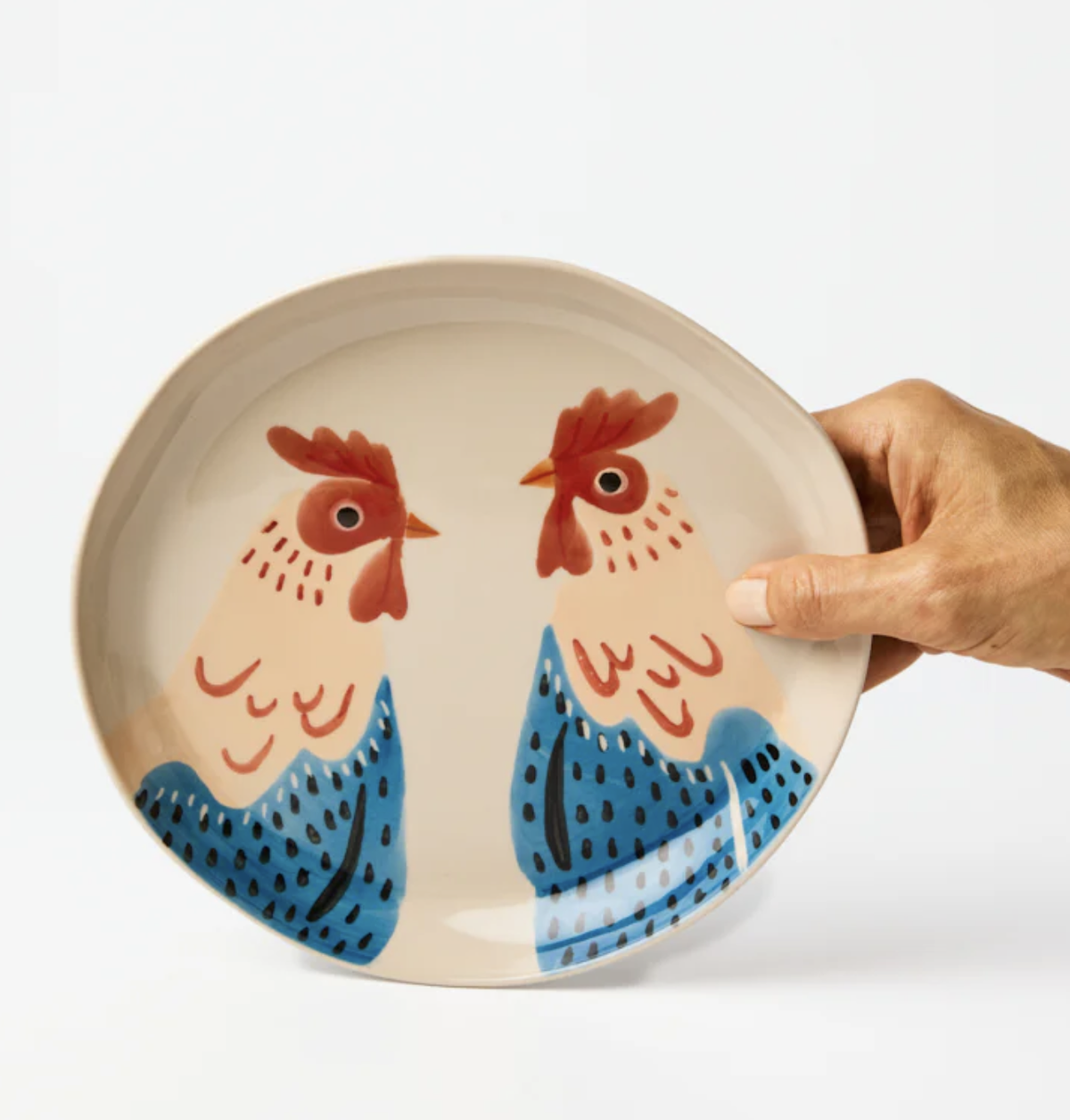 Coop Barn Blue Plate