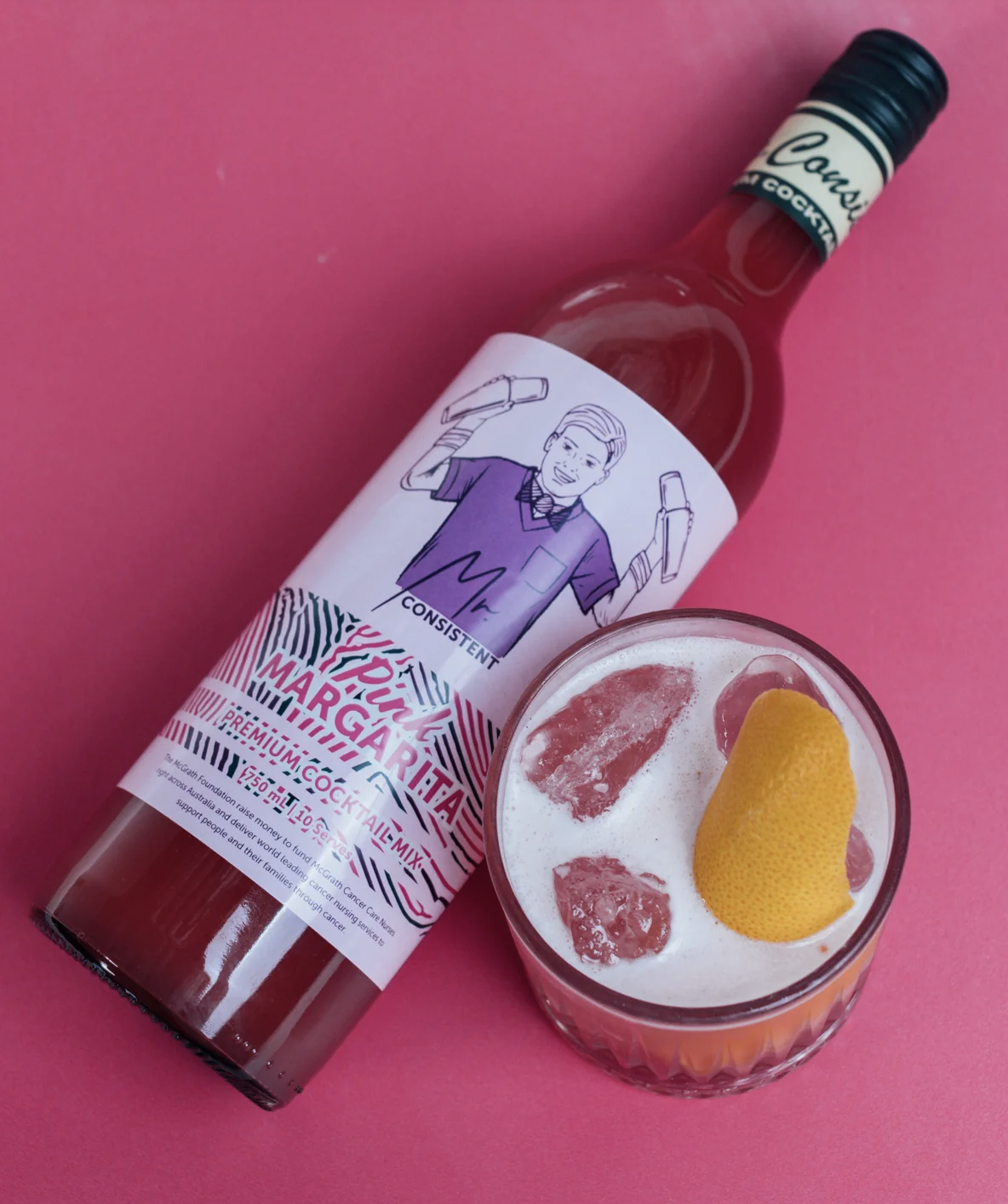 Cocktail Mixer | Pink Margarita