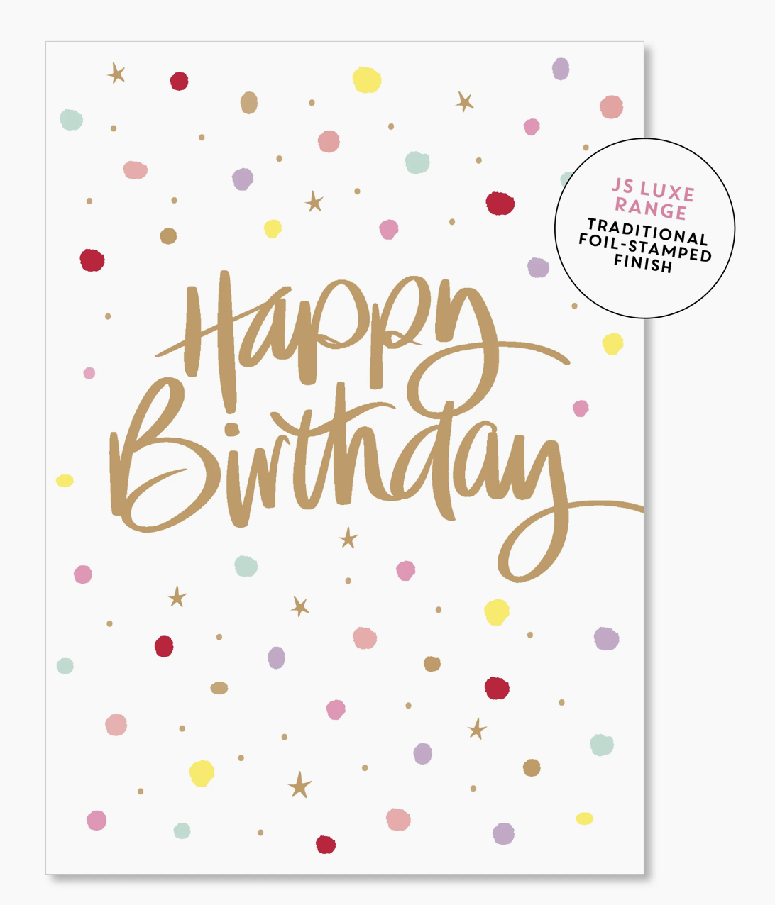 Card | Confetti Birthday Script
