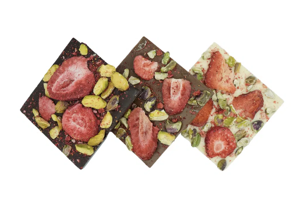 Small | Strawberry Pistachio Bar | Milk