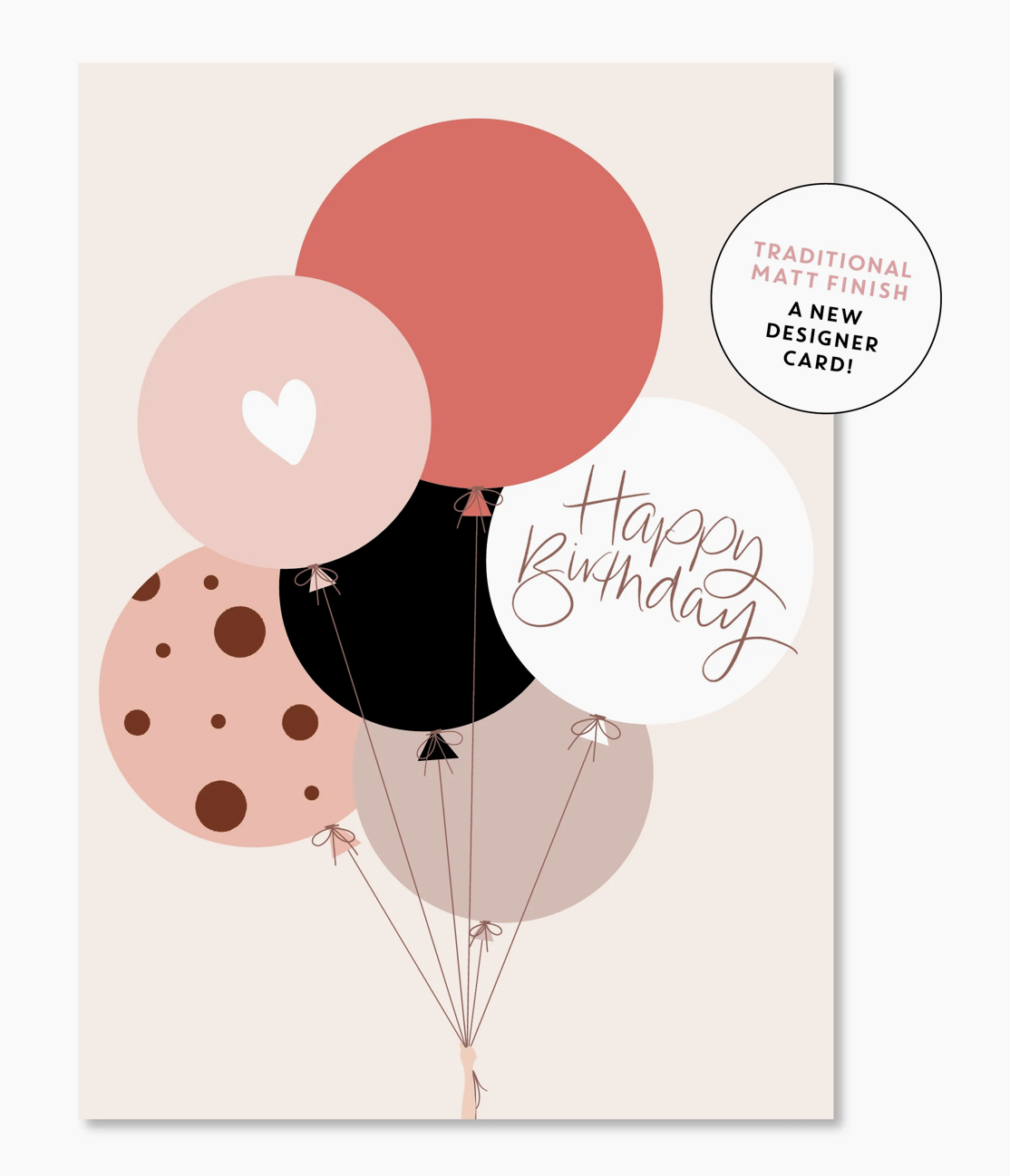 Card | Pretty Birthday Balloons