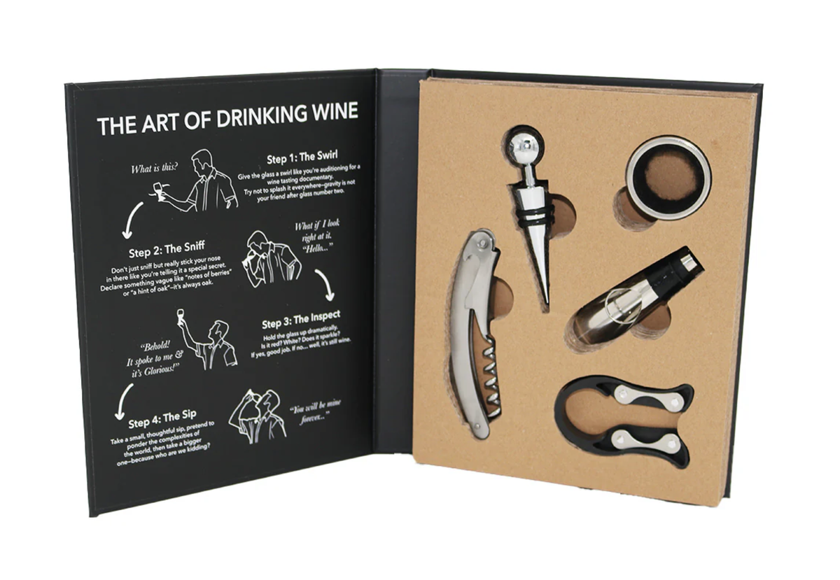 The Essential Wine 5-Piece Book Box