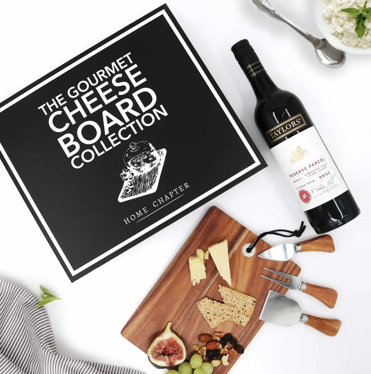 The Gourmet Cheese Board Book Box