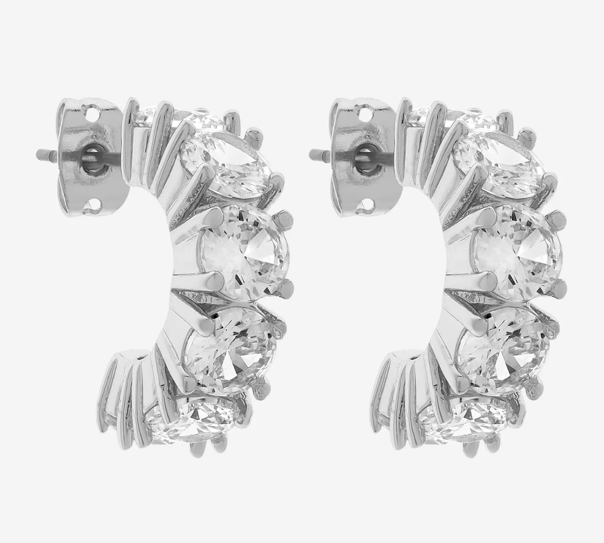 Vittoria Silver CZ Earring
