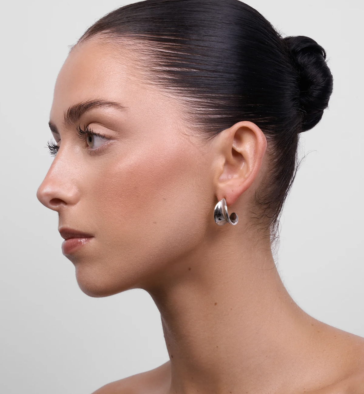 Logan Silver Earring