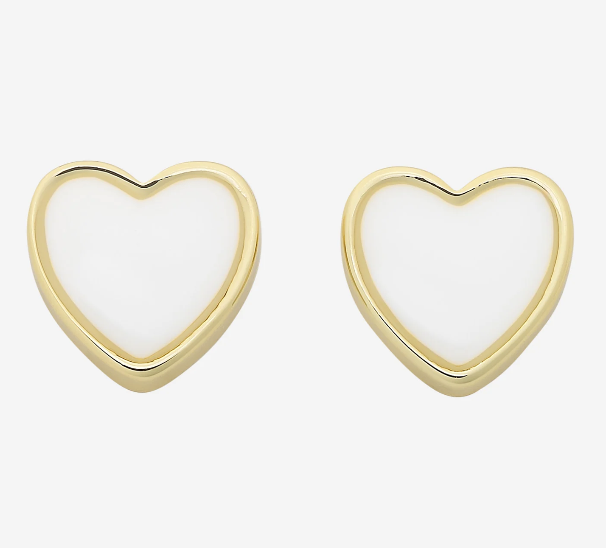 Myra Gold Heart Stud