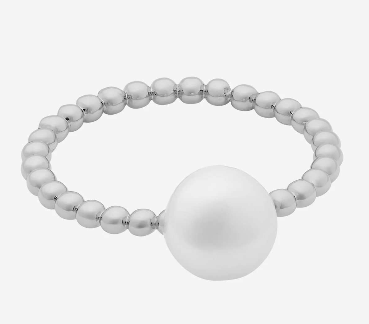 Cove Silver Pearl Ring