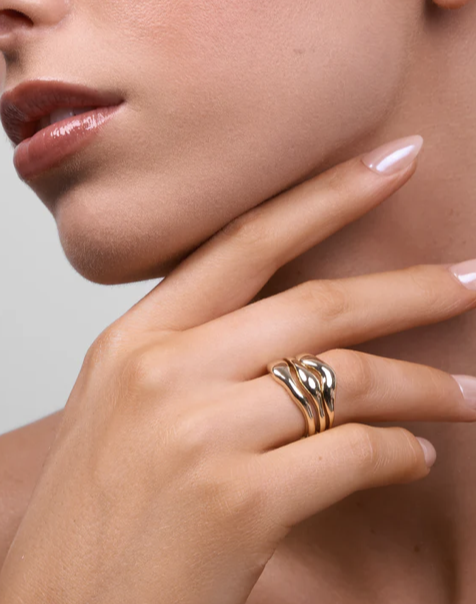 Louella Soft Gold Ring
