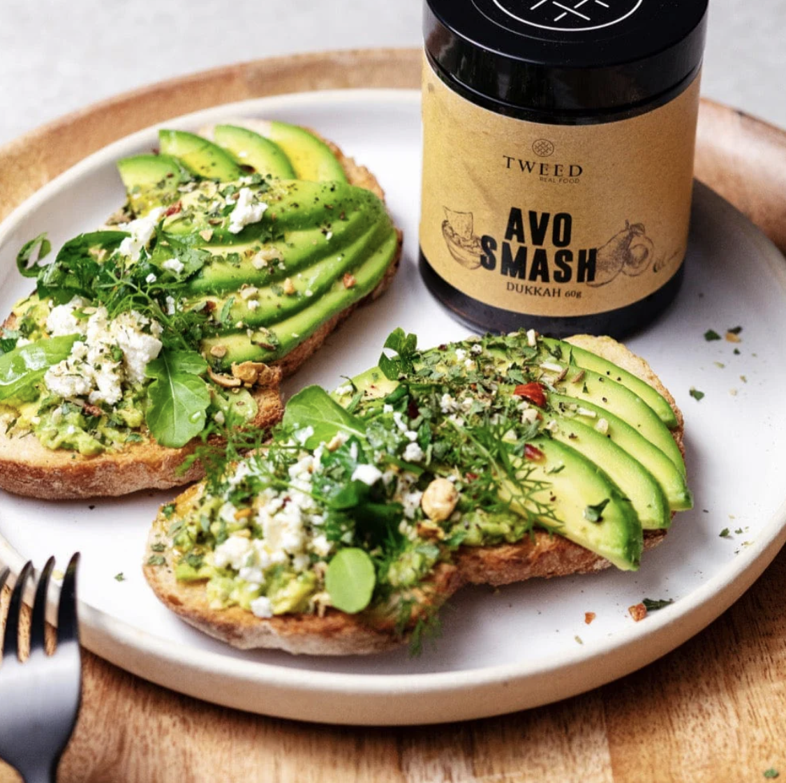Avo Smash Dukkah