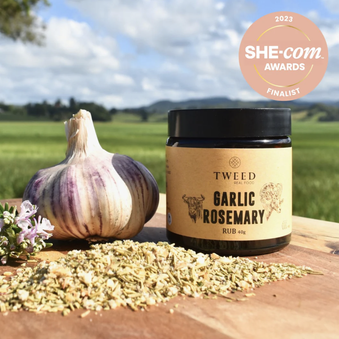 Garlic Rosemary Rub