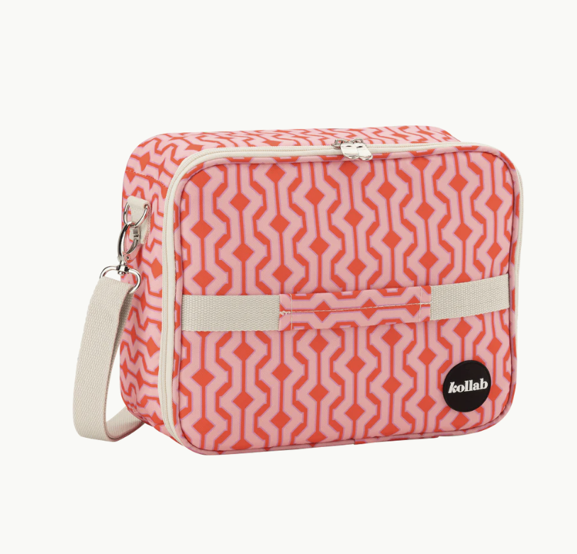 Bento Bag | Cherry Zig Zag