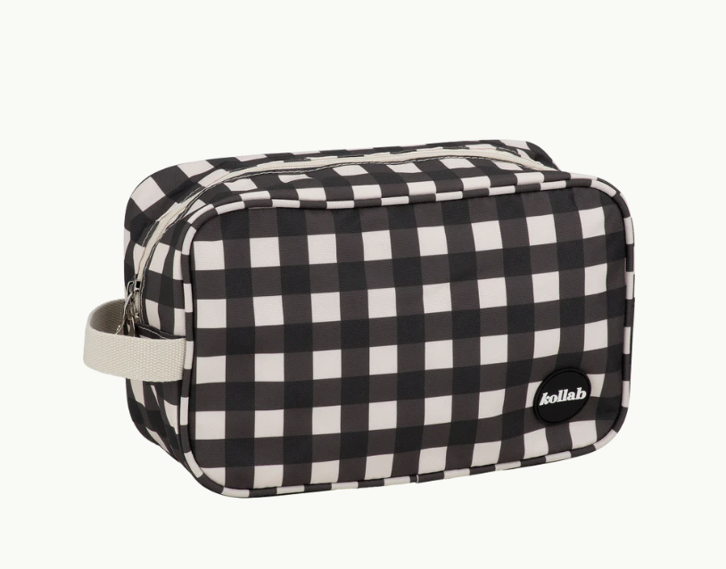 Travel Bag | Black Check