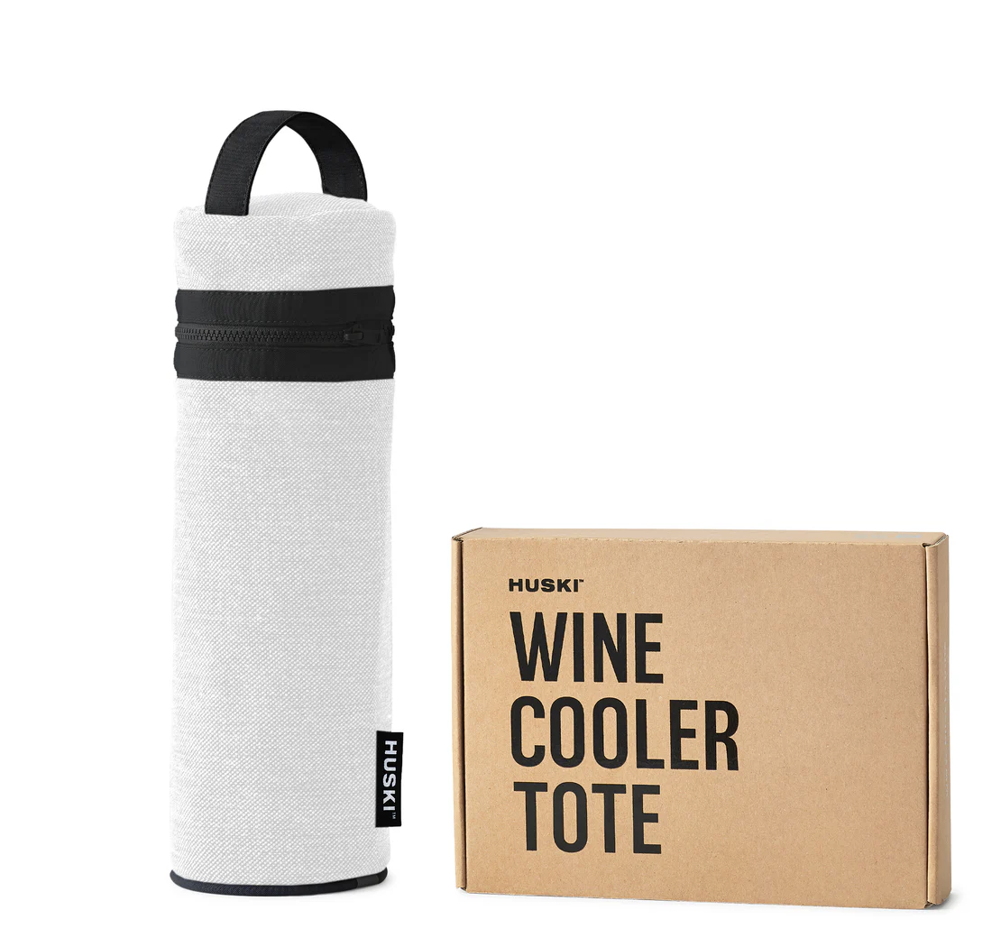 Wine Cooler Tote | White