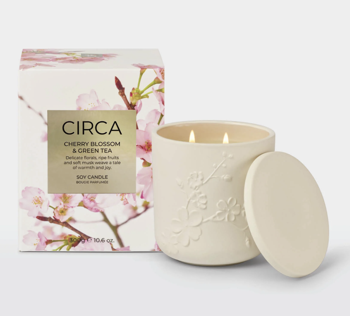 300g Candle | Cherry Blossom & Green Tea