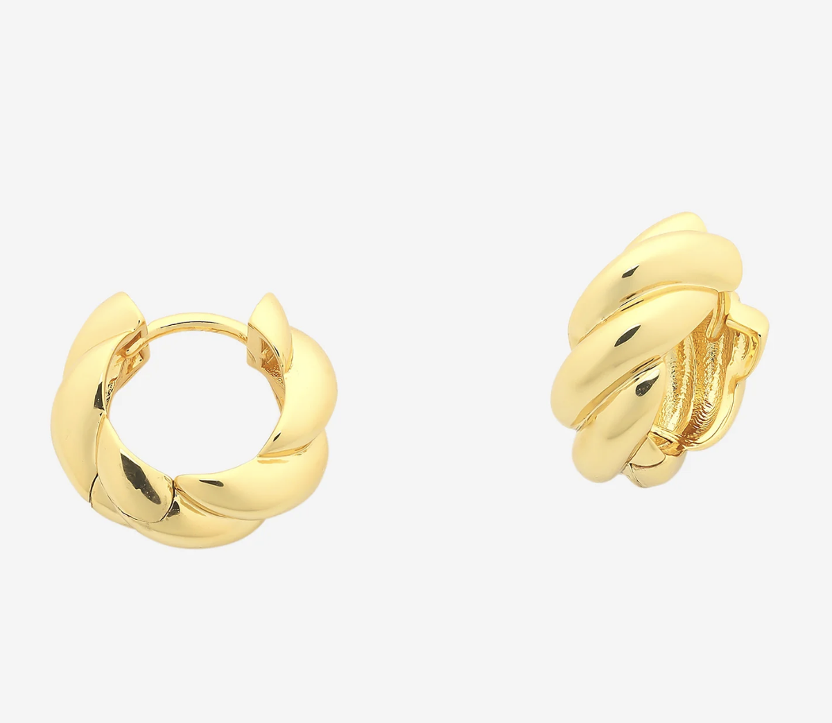Halo Gold Earring