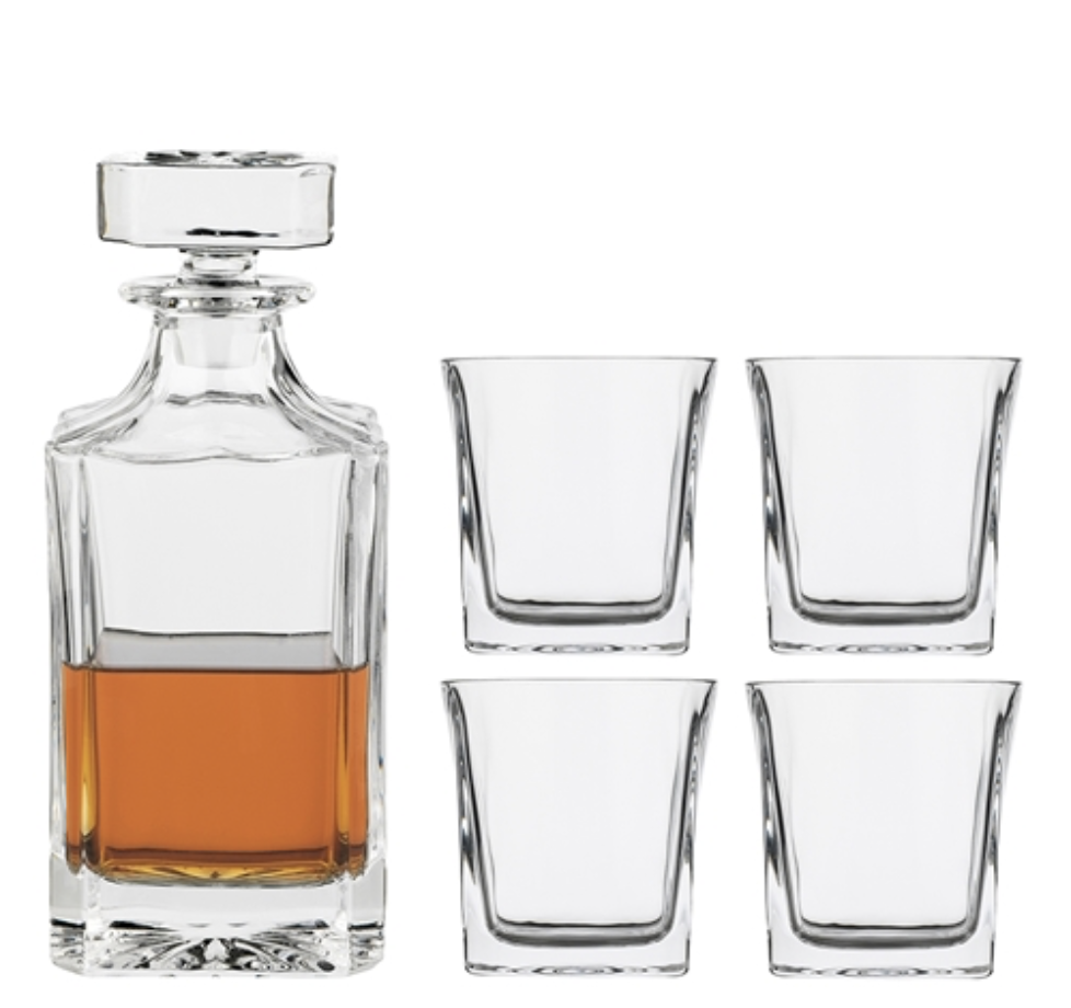 Louis 5 Piece Decanter Set