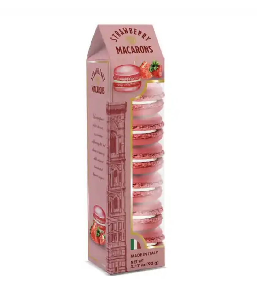 Borgo De Medici | Italian Macaron | Strawberry | 90g