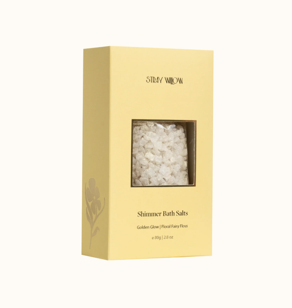 Shimmer Bath Salts | Golden Glow