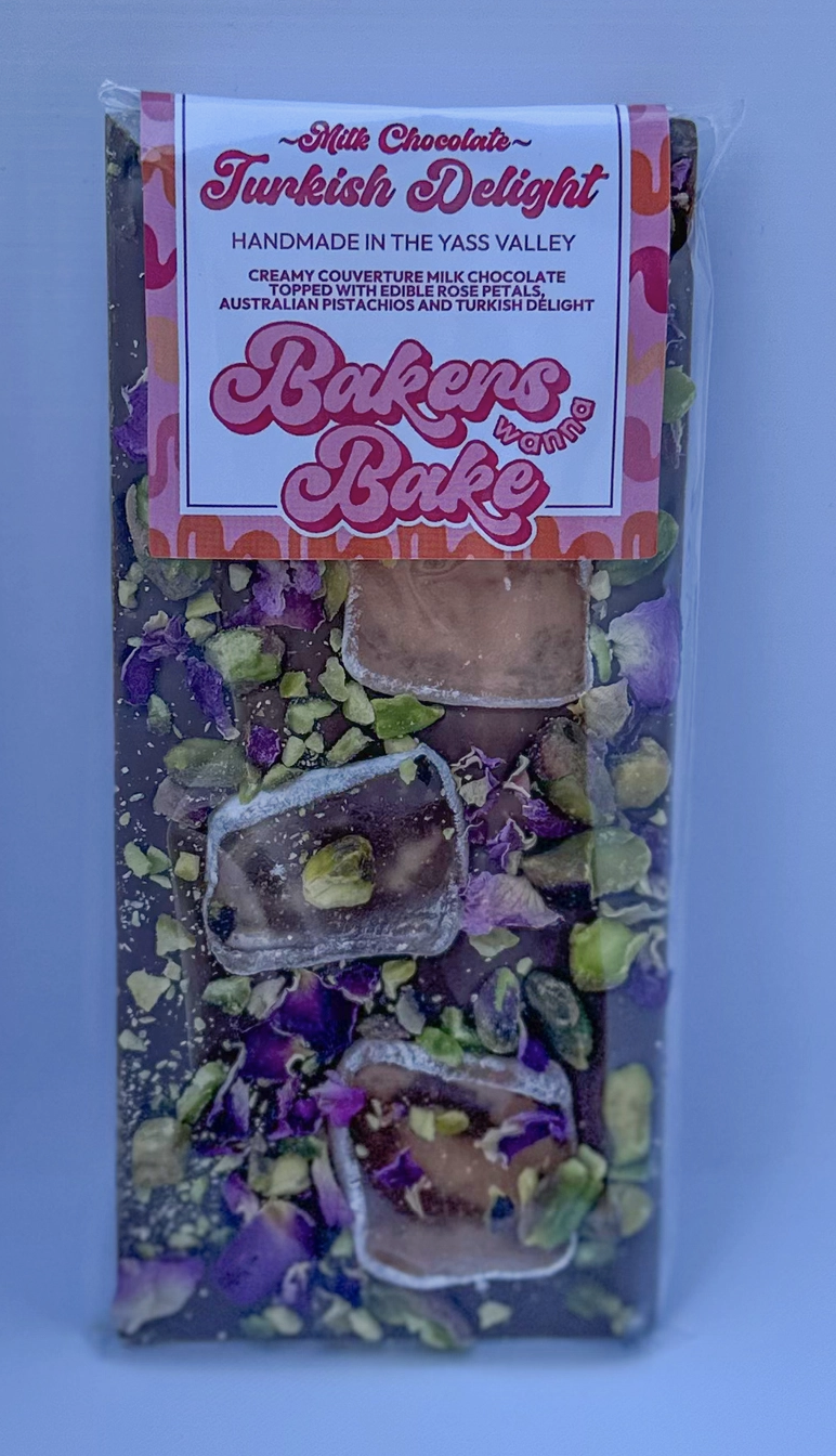 Handmade Chocolate Bar | Milk | Turkish Delight