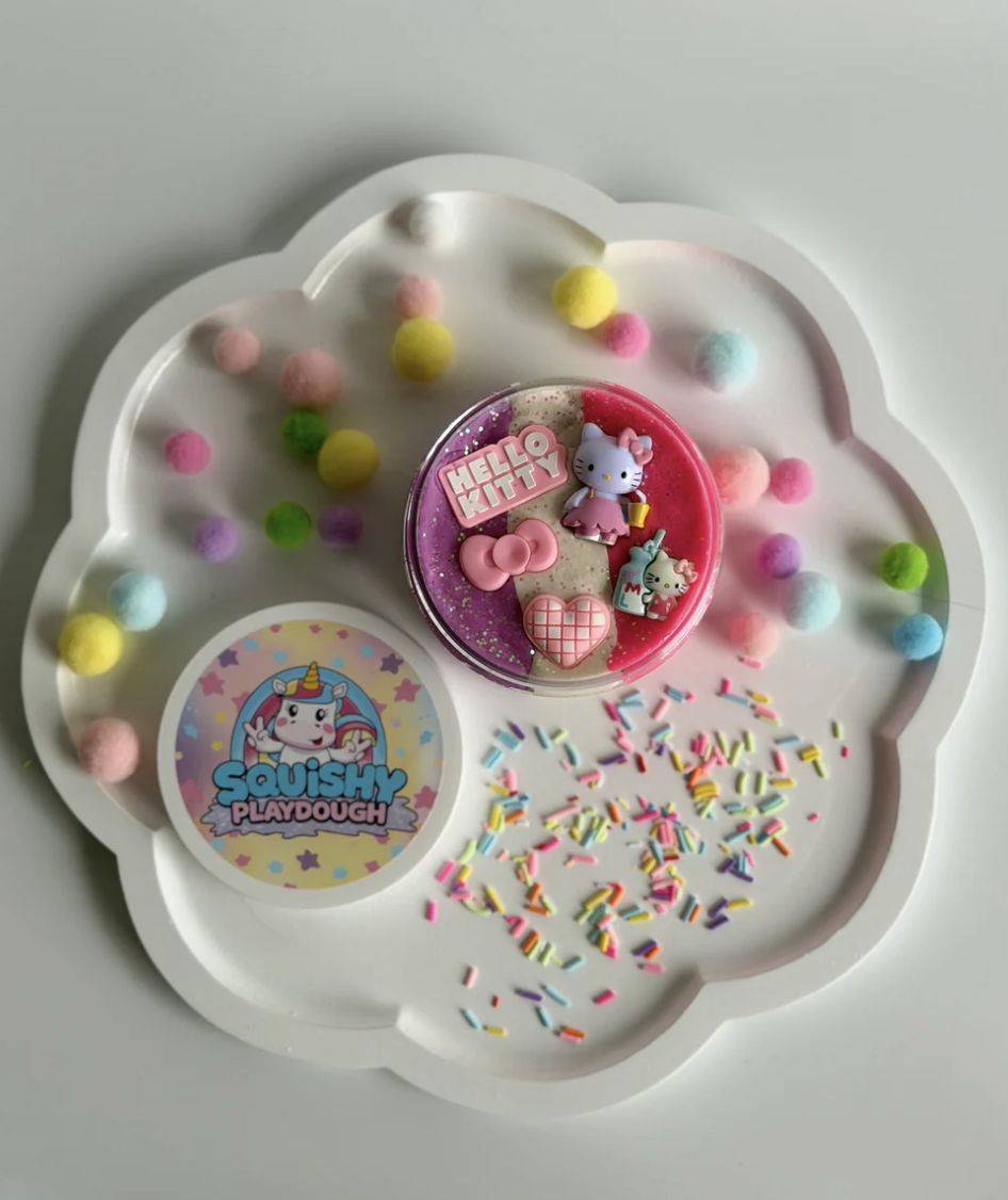 250g Playdough Tub | Hello Kitty