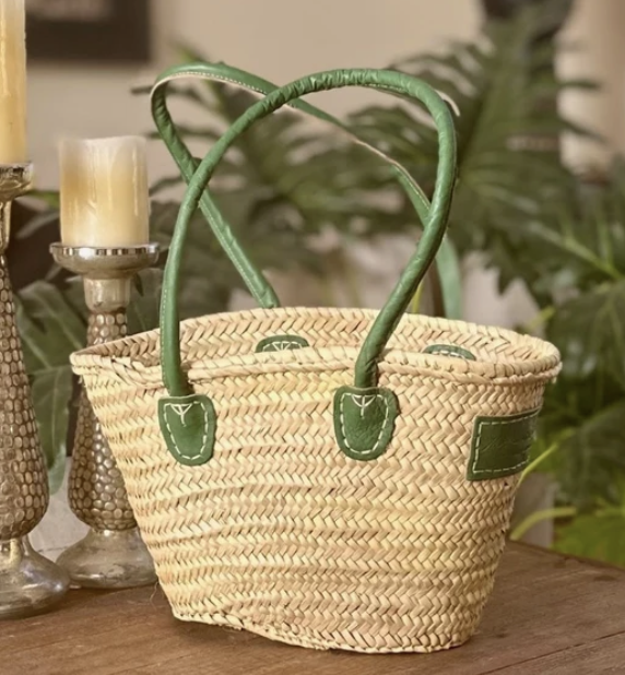 Maddy Basket | Emerald