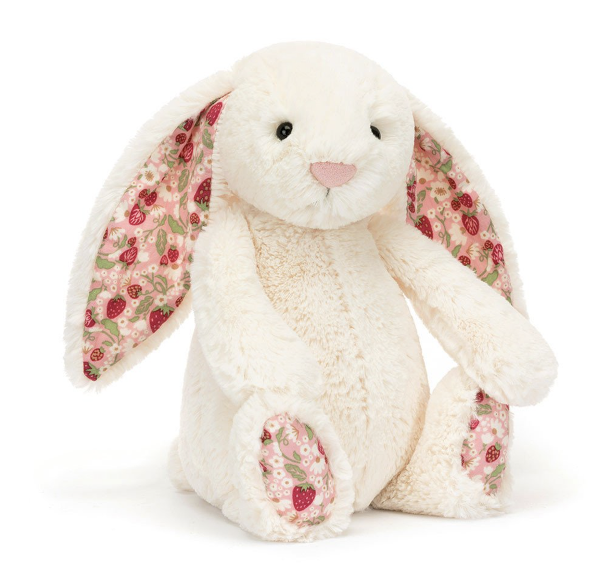 Small Bashful Bunny | Cream | Berry