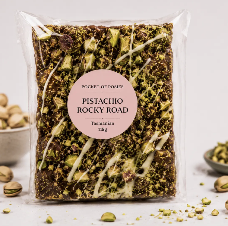 Tasmanian Pistachio Rocky Road