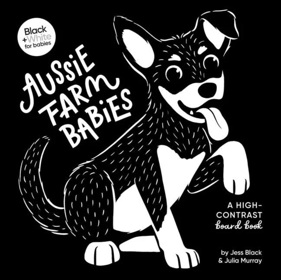 Aussie Farm Babies | High Contrast Board Book