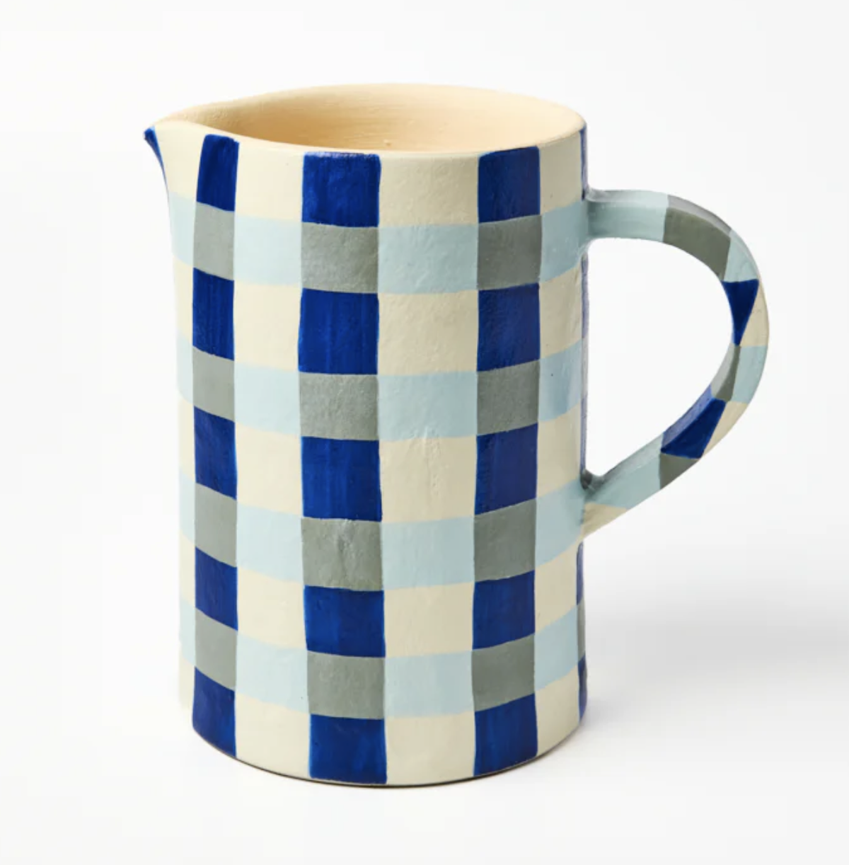 Maker Jug | Indigo Check