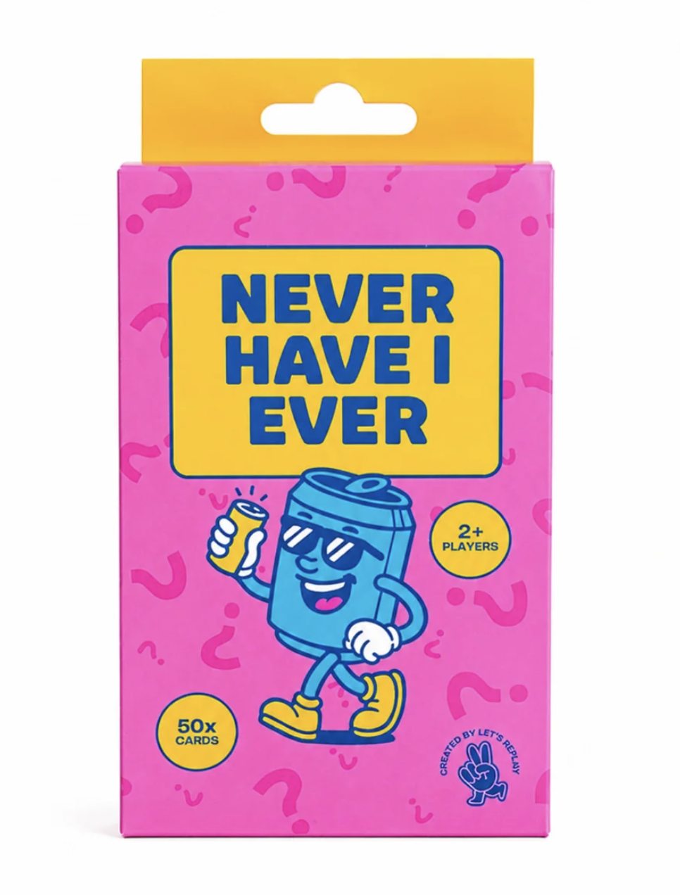 Let's Replay | Never Have I Ever Mini Card Game (50 Cards)