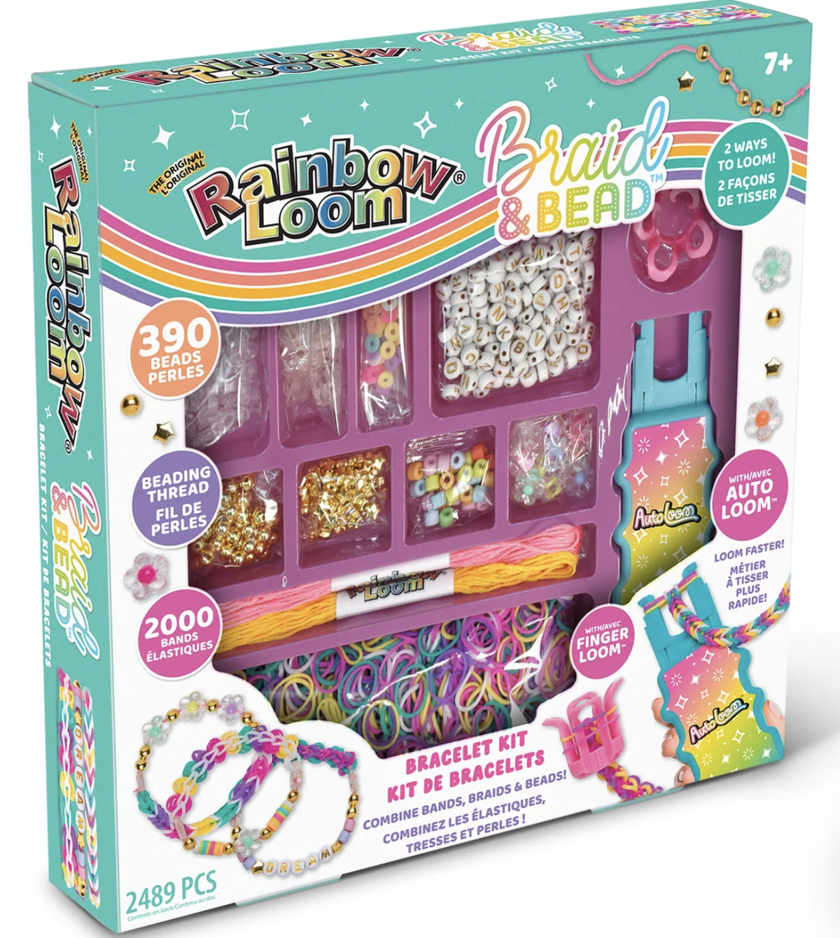 Rainbow Loom | Braid & Bead (Auto Loom 2489pcs)