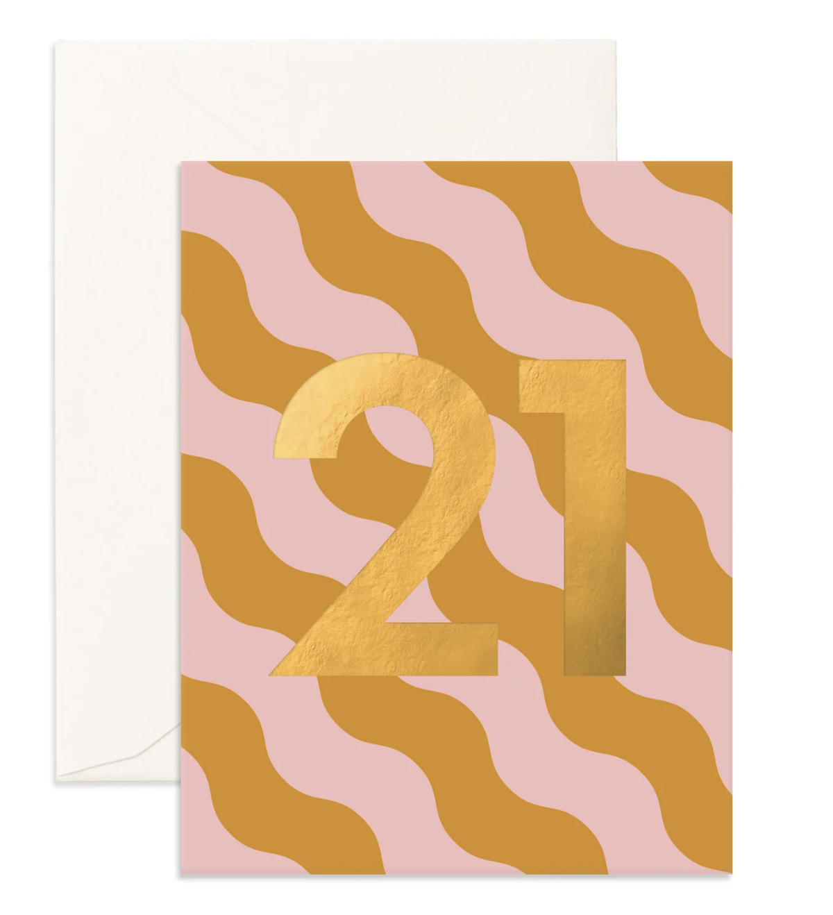 Greeting Card | No. 21 Mustard Ripple