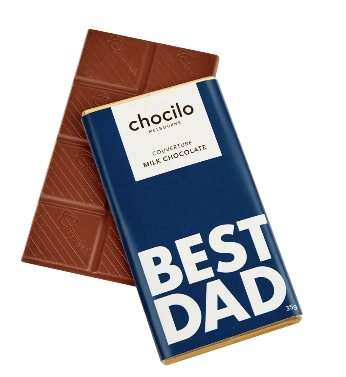 "Best Dad" | Milk Chocolate Block | 35g
