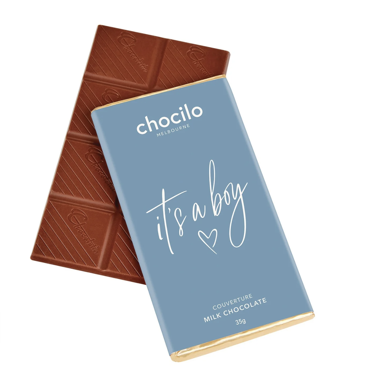 It's a Boy | Milk Chocolate Block