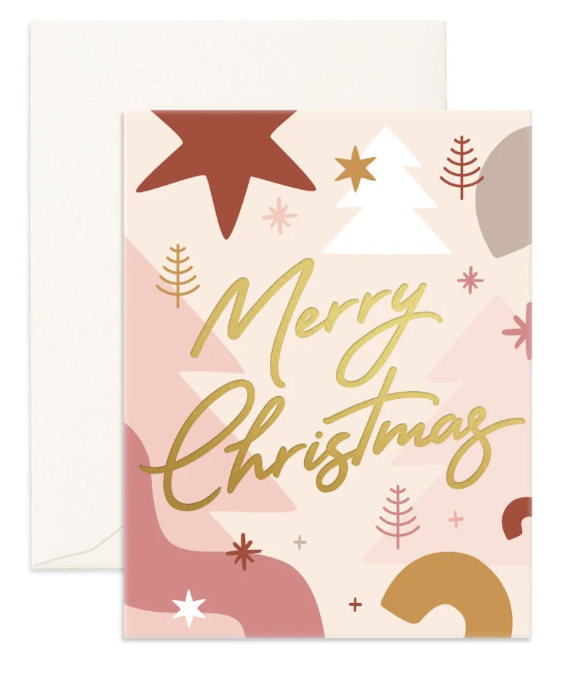 Greeting Card | Merry Christmas Abstract