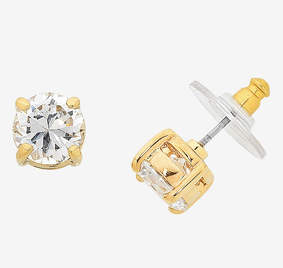 Ballet Gold Stud Earring