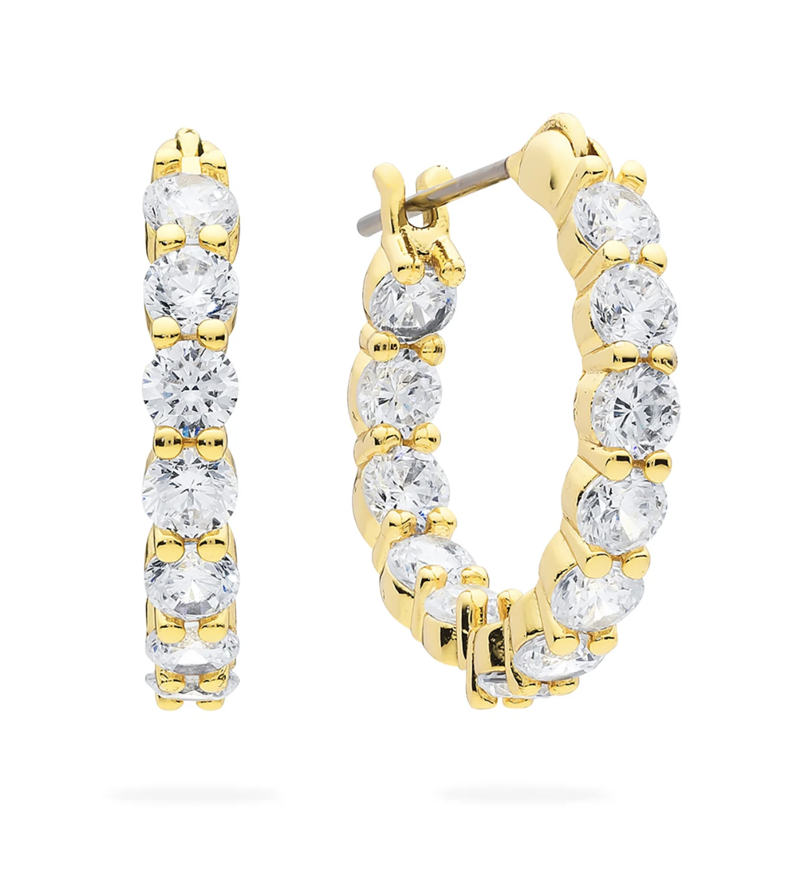 Luxe Audrey Gold Hoop