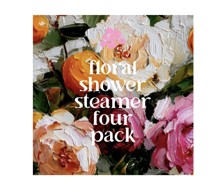 Shower Steamer Four Pack | Floral