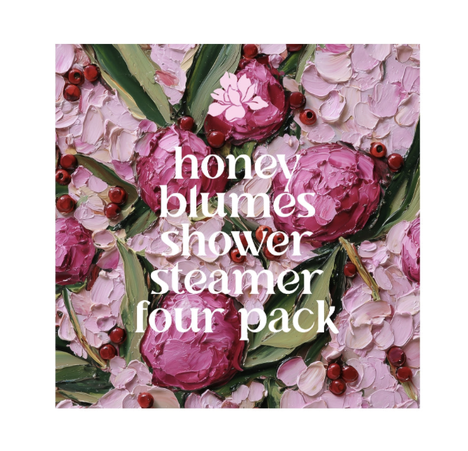 Shower Steamer Four Pack | Honey Blues