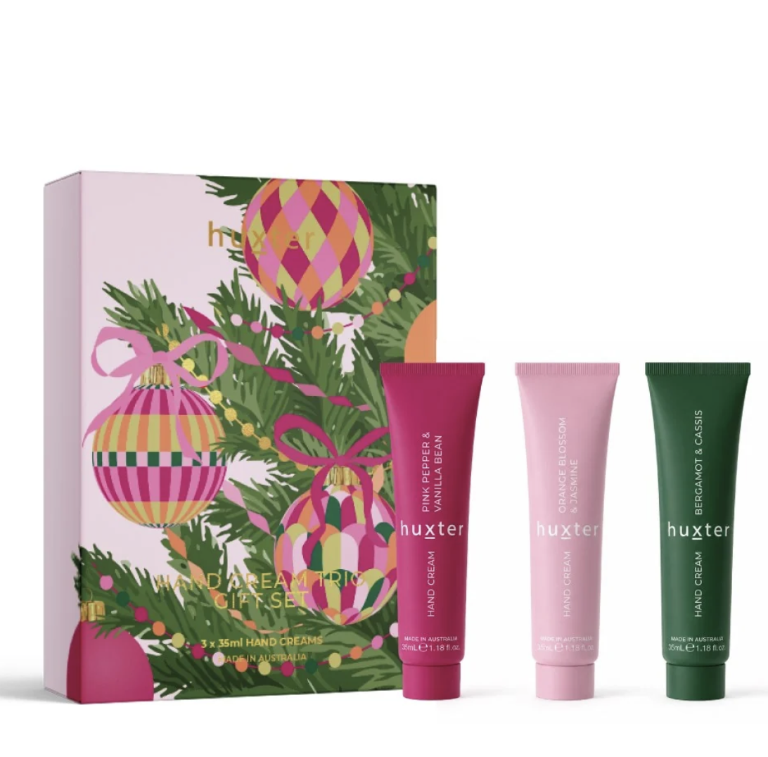 Hand Cream Trio Gift Set | Adorned Xmas