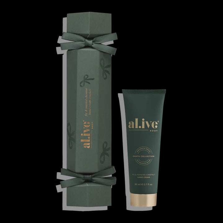 Hand Cream Cracker | Fig & Toasted Chestnut | Green