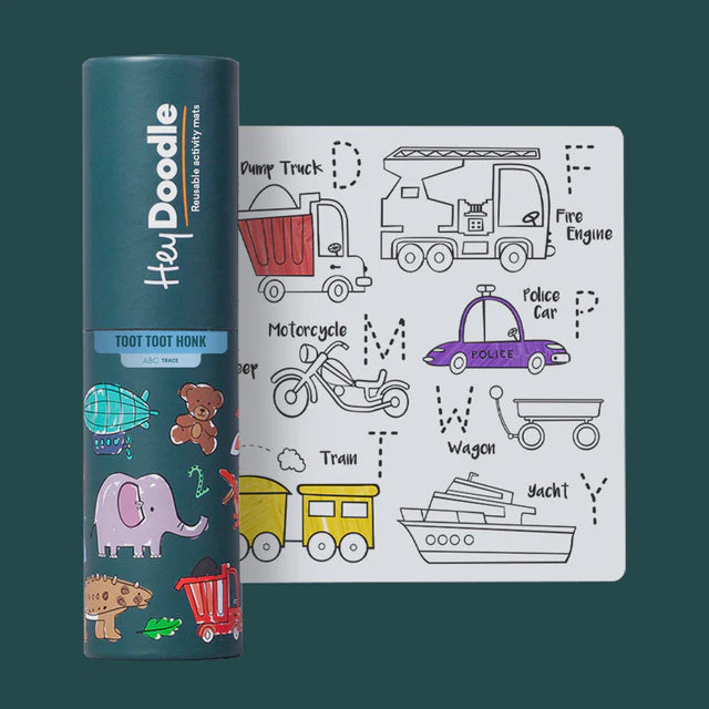 Mini Colouring & Doodle Mat | Toot Toot Honk