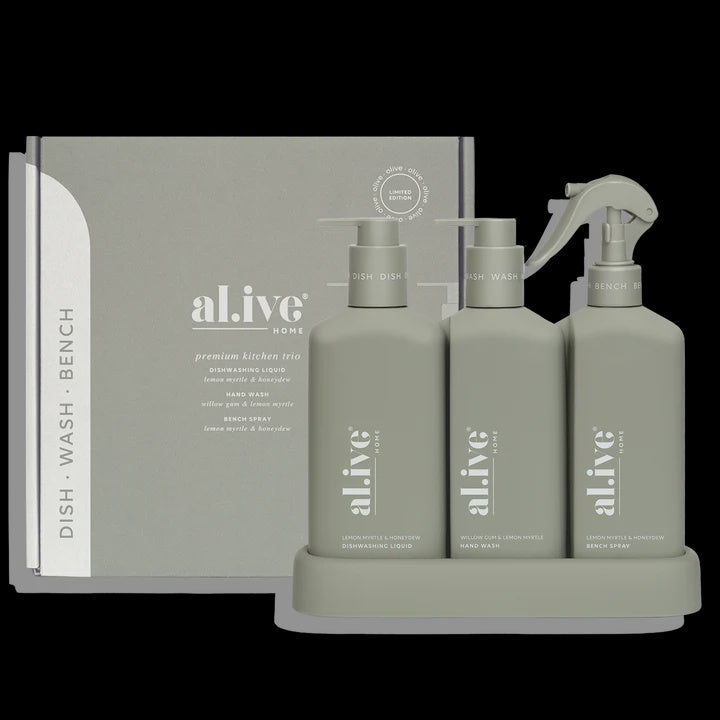 Kitchen Trio | Lemon Myrtle & Honeydew + Willow Gum & Lemon Myrtle