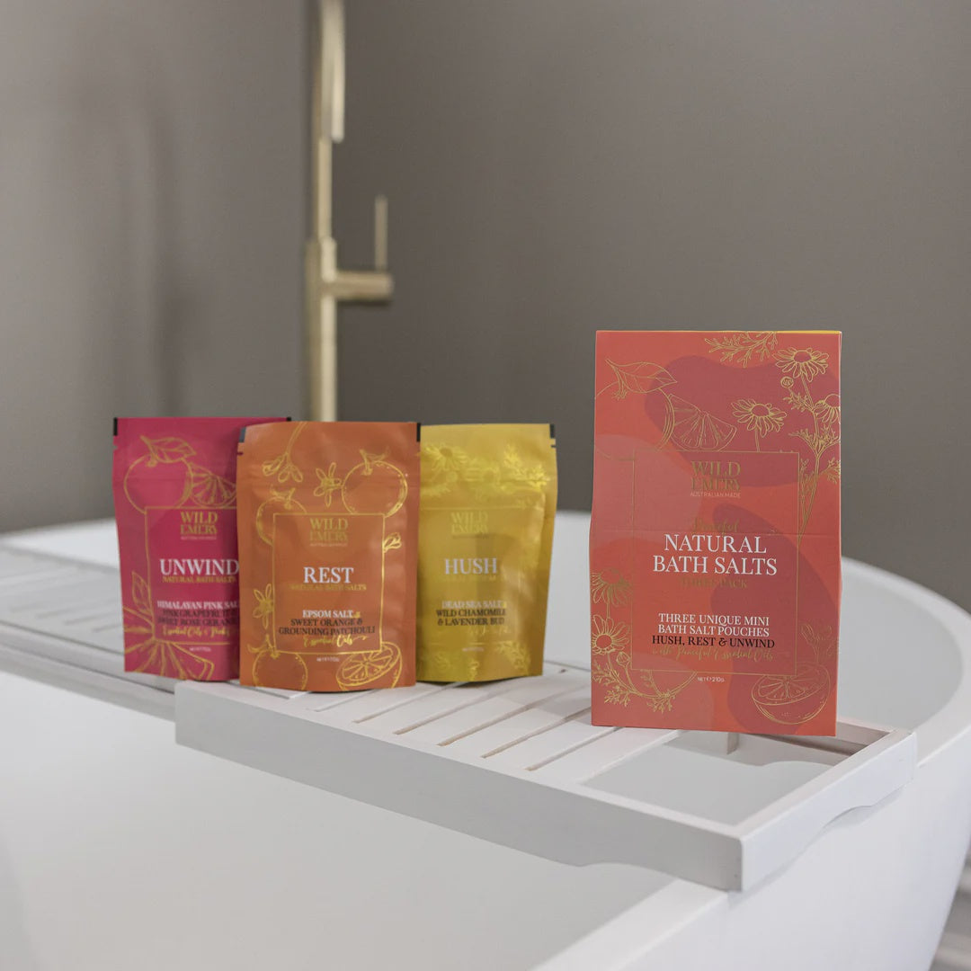 Natural Bath Salts | Three Pack | Peaceful