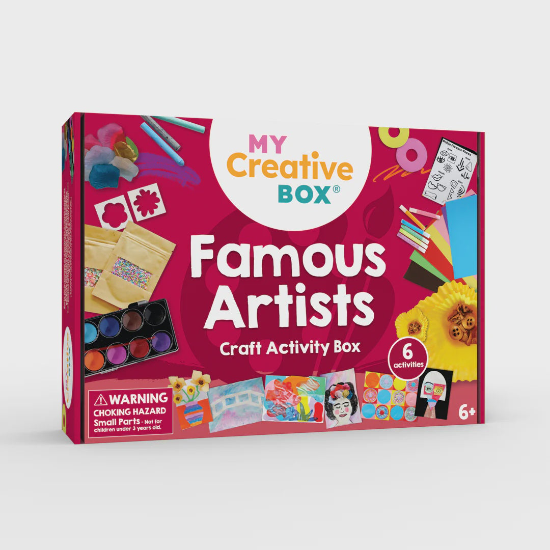 Famous Artists Craft Activity Box
