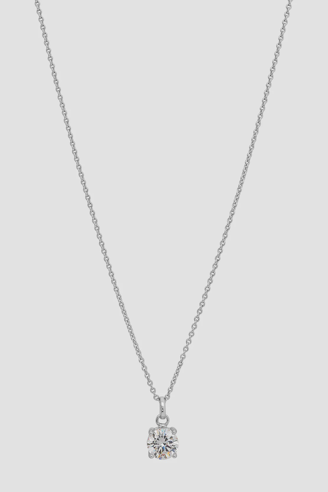 Ballet Silver Necklace