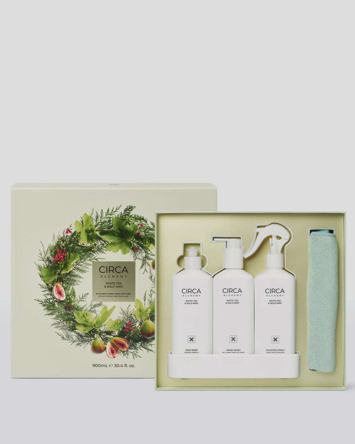 Kitchen Trio Gift Set | White Tea & Wild Mint