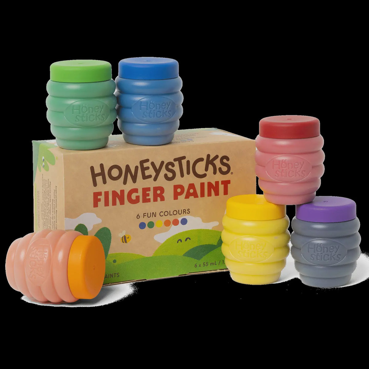 Finger Paints | 6 Pack