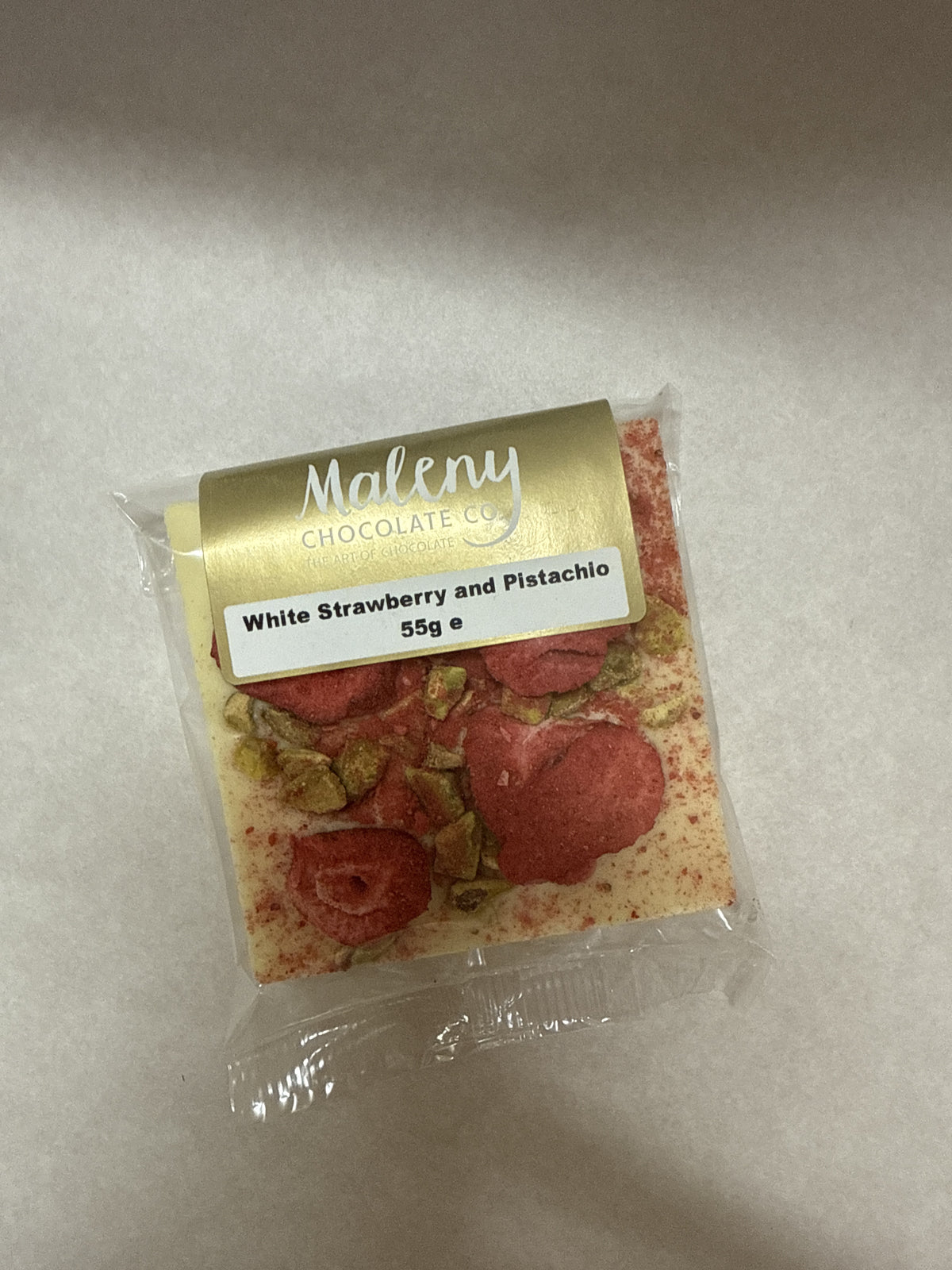 White Strawberry Pistachio Bar | Small